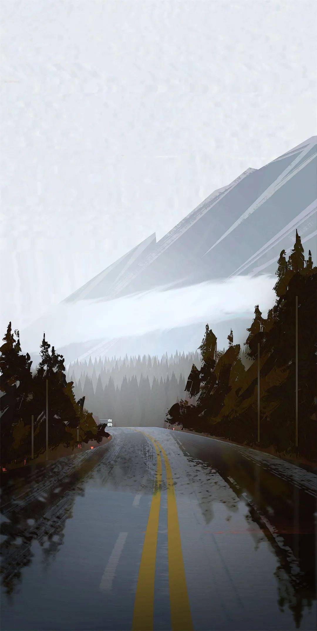 速涂素材画面整体光影关系结构色块进行一种概括简化的绘画技法