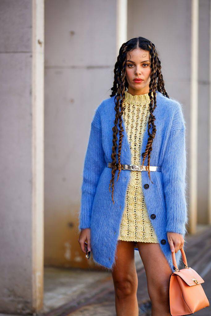 时间|get刘雯娜比同款马海毛单品 轻盈软糯温暖迷人