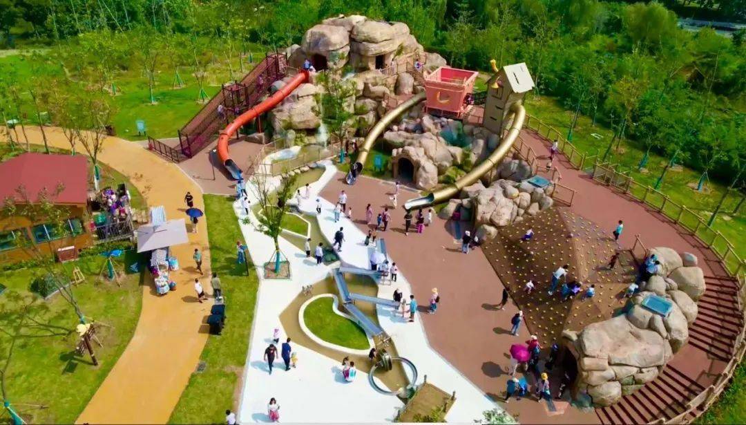 中秋小长假第一天三台山儿童探险乐园来了