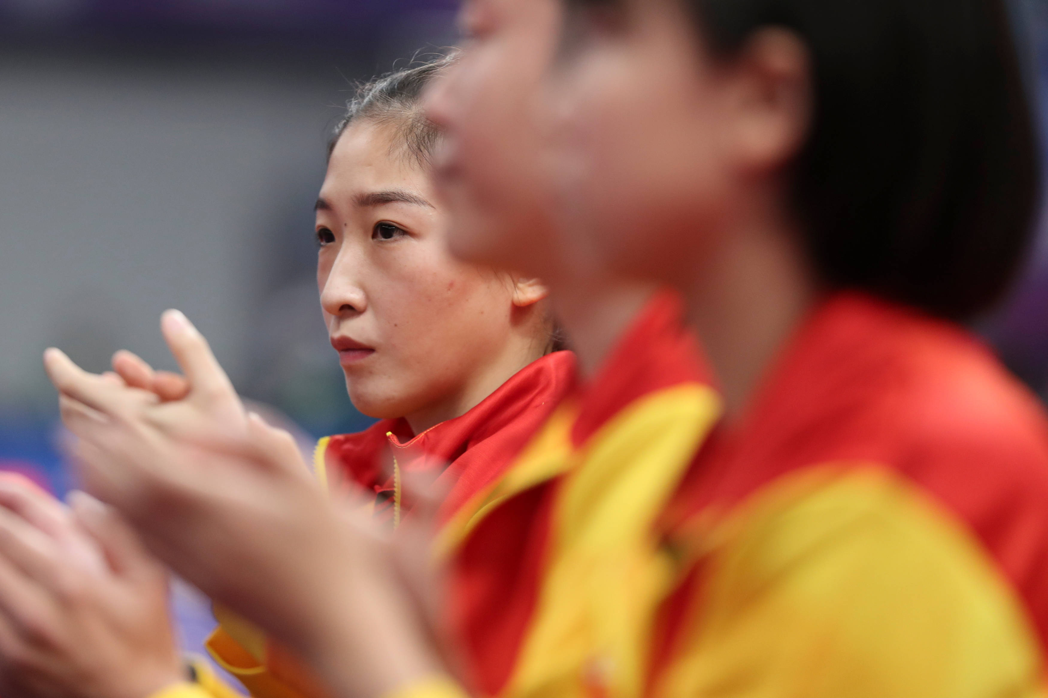 乒乓球——女团第一阶段:广东队不敌北京队