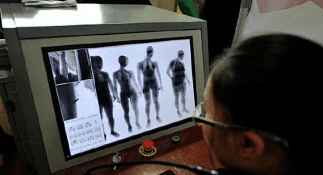 过安检真会暴露女孩隐私吗?看到屏幕显示内容后,网友都笑了