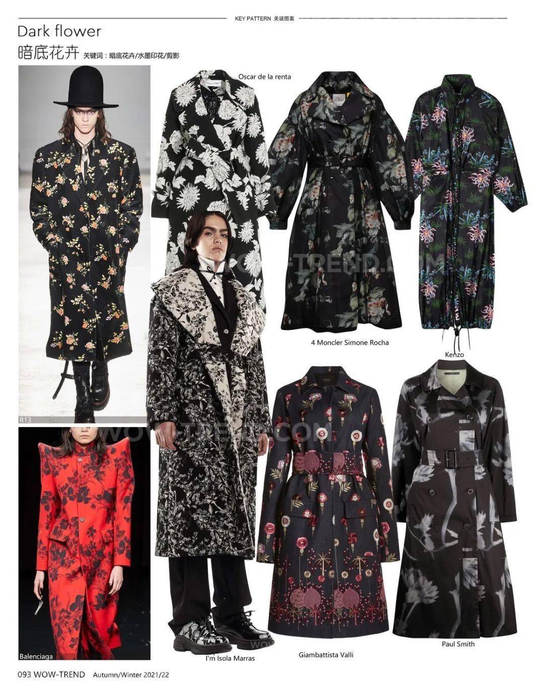 关键|22秋冬大衣设计关键趋势 !(细节/图案/面料/廓形趋势合集)