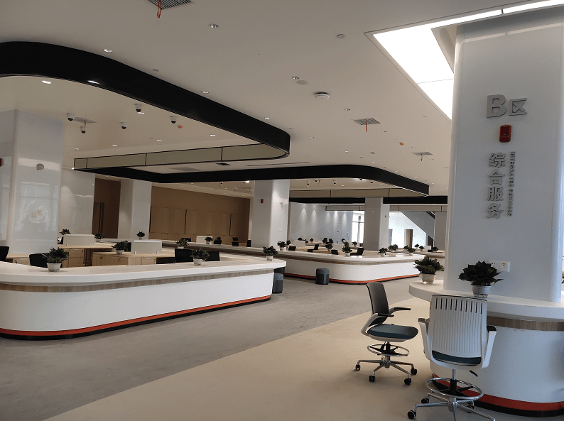 即将搬家新的益阳市政务服务大厅长这样