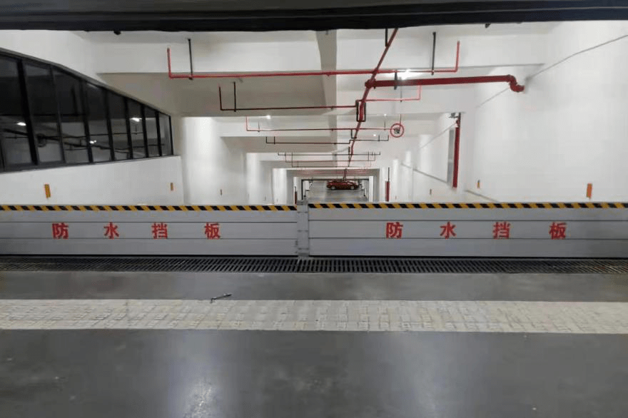 1332.铝合金防洪挡水板地下停车场防汛神器