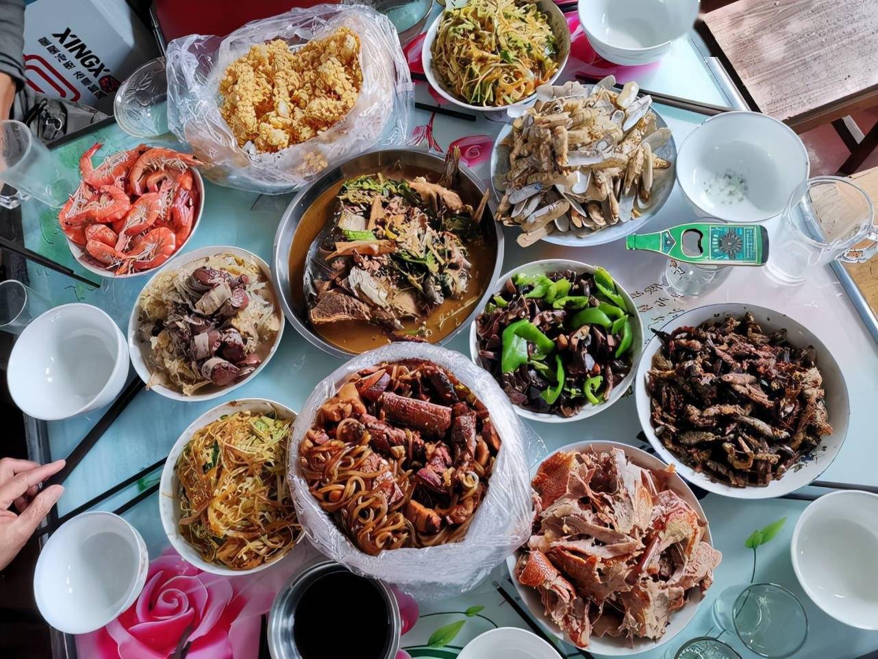 朋友圈晒中秋大餐一家比一家霸气最后一桌上场看着想哭