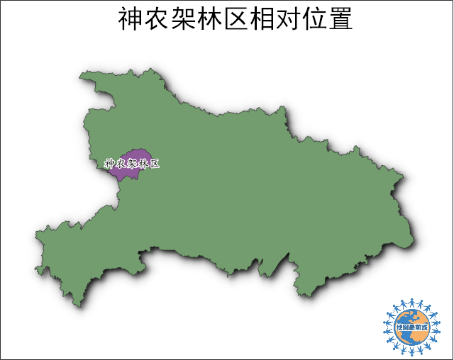 神农架林区在湖北省位置六枝特区全国仅存的唯一以特区命名的