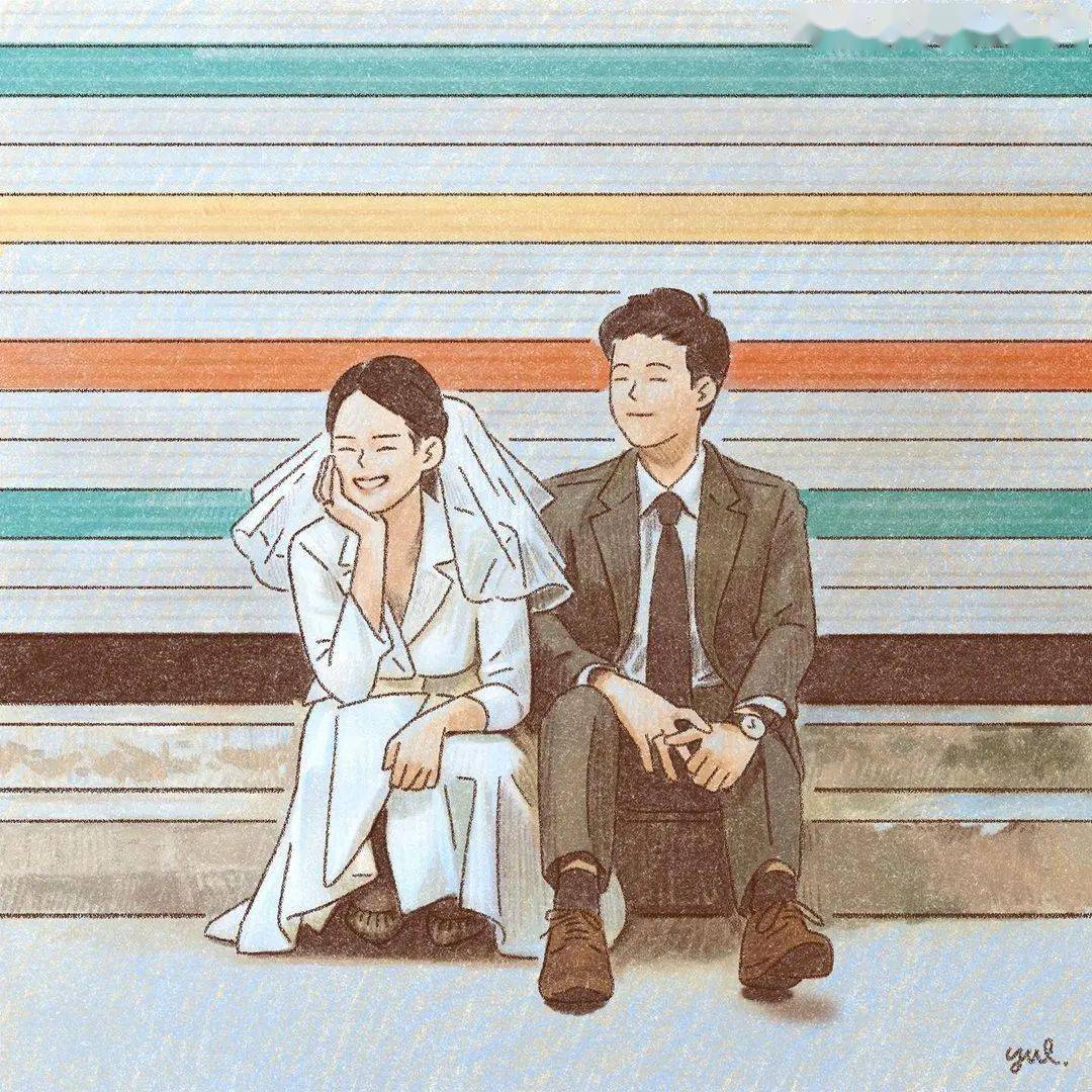 情侣韩国小姐姐，画下情侣私密日常，叫人羞涩不已！