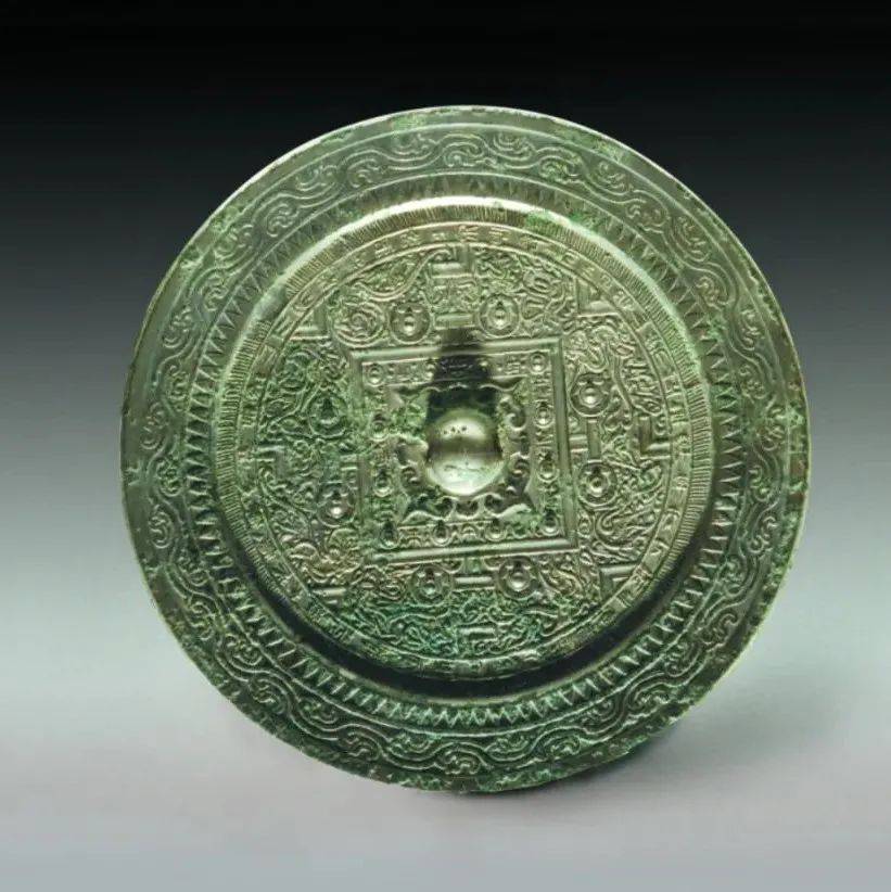 園城寺磬形 孔雀文磬 青銅 在銘 幅11cm 100g 磬鐘 鳴物 仏具