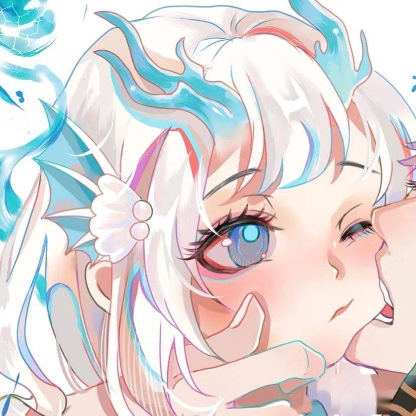 可爱情侣头像为你钟情倾我至诚