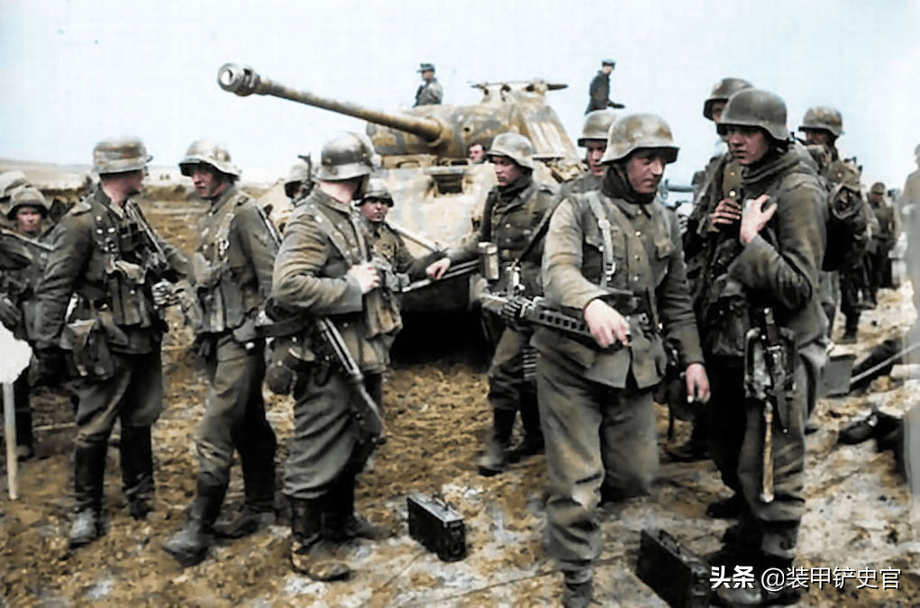 二战德国步兵排编制49人末期缩水到33人