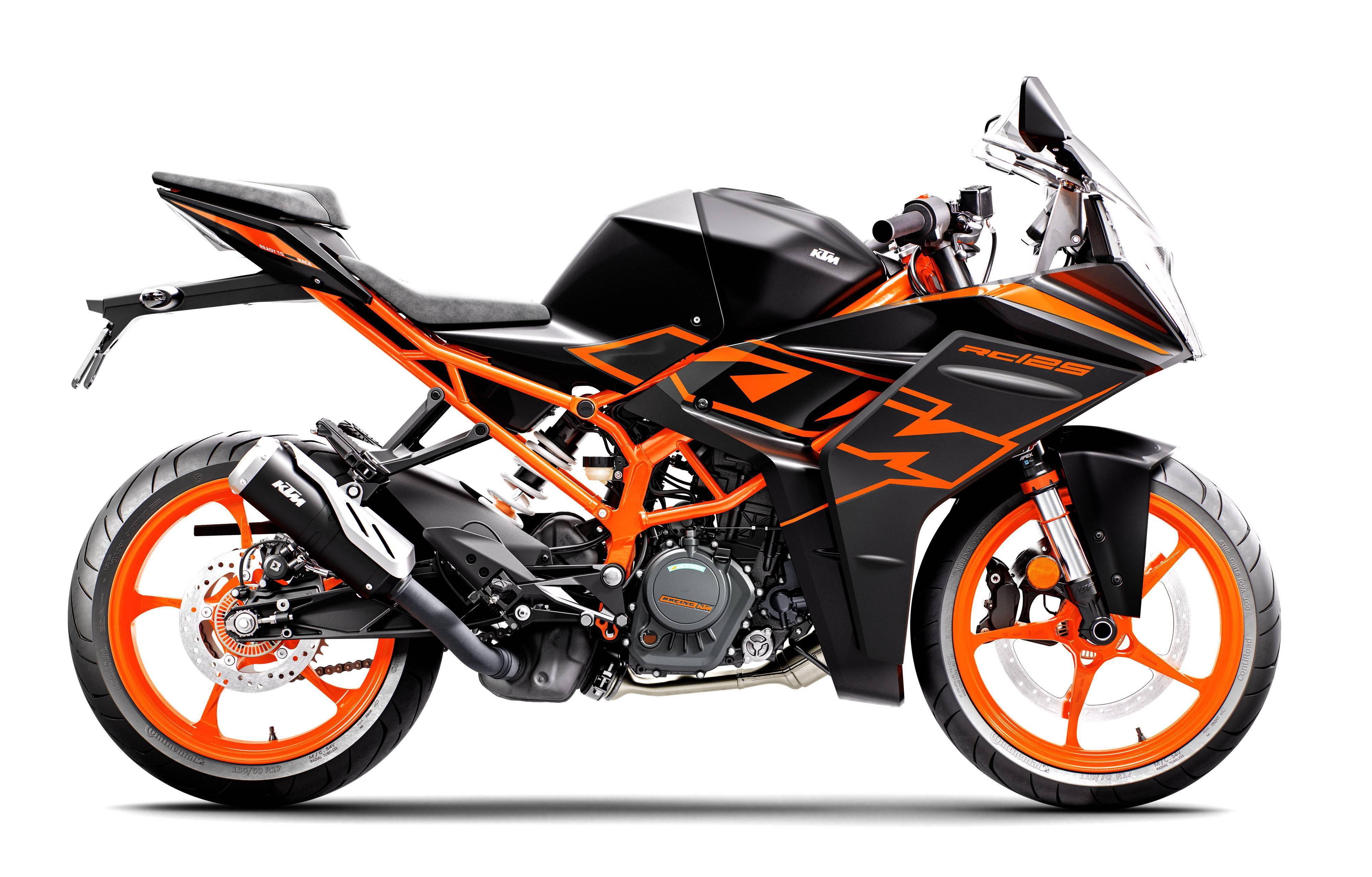 ktm 新一代 rc125,rc200,rc390 细节简介