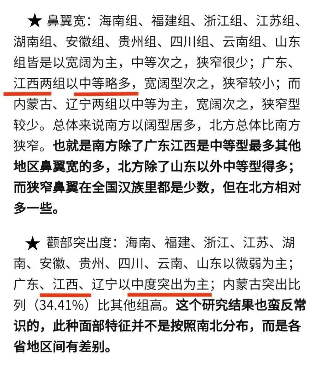 江西人的长相