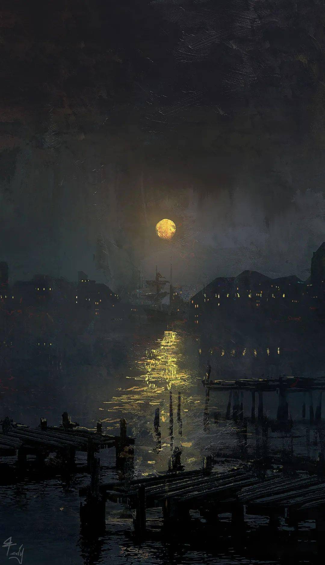 唯美的光影场景