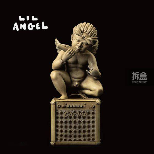 玩具ECHOES STUDIO LIL ANGEL 说唱天使 潮玩摆件