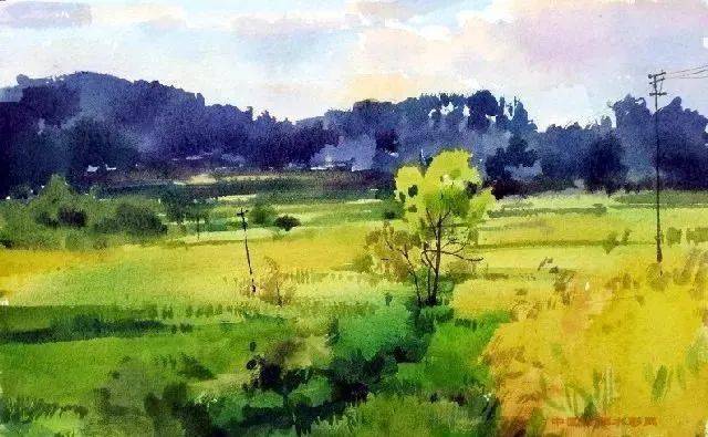 国内水彩画家——吴昌文作品欣赏