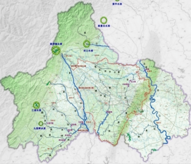 规划建设三级通风廊道体系受特殊的地理气象条件影响,成都