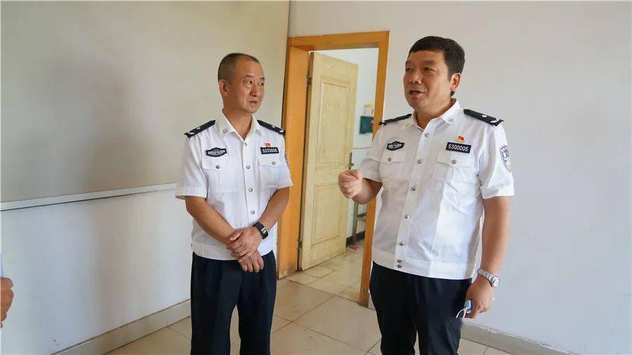 省司法厅警务督察组到省三监开展迎国庆保监所安全专项警务督察