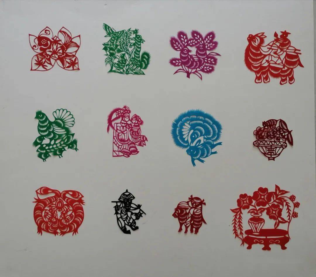 陕西定边王玲民俗剪纸作品赏析