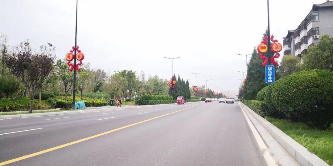 东环北路(曹门—东京大道)全面完工焕然一新