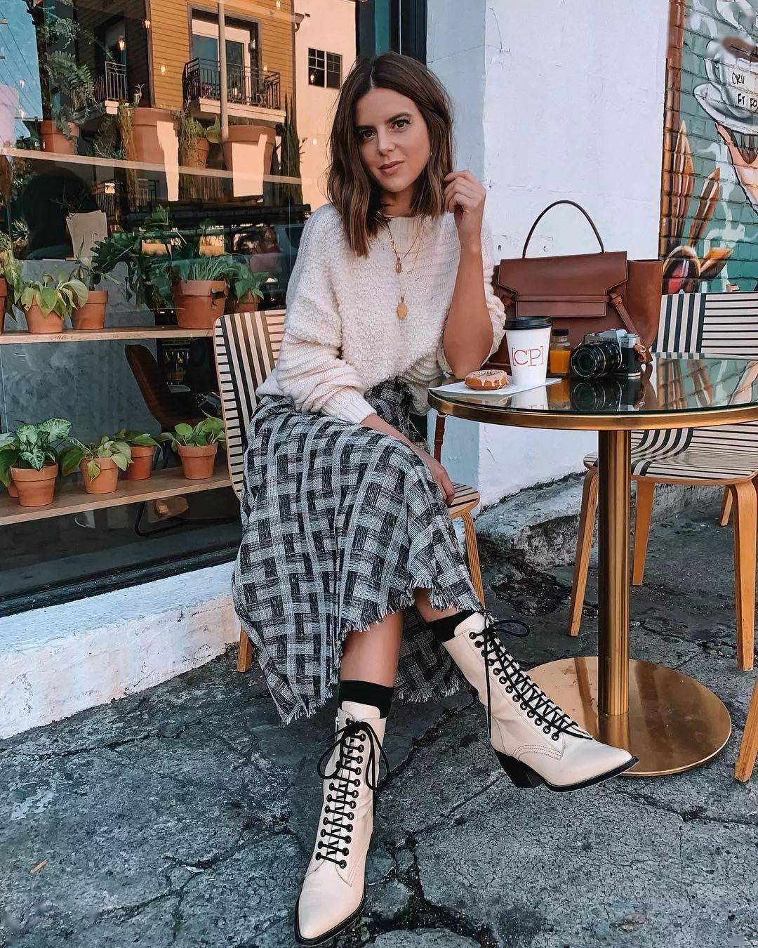 -End- 毛衣+裙子，最气质打开方式，时髦炸了！