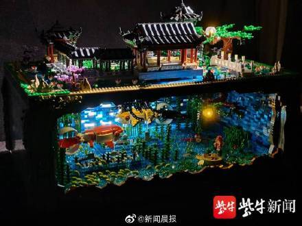积木|清华建筑师用积木还原神十二名场面
