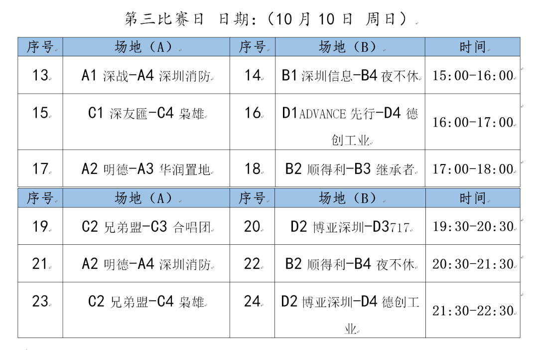 bsk篮球争霸赛深圳站赛程表将于10月8日开赛