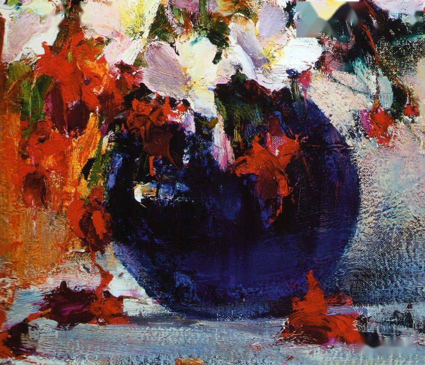 【写生啦】奔放自如——费欣风景与静物作品