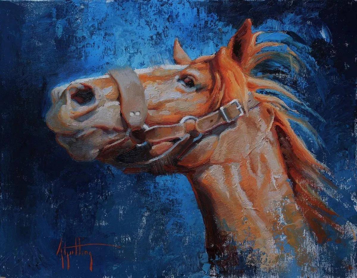 脱缰的小野马自由奔放