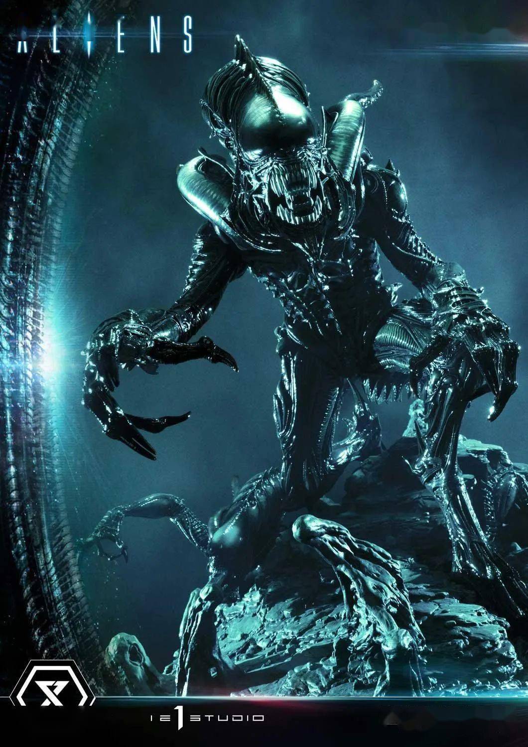 美系异形独特品种登场prime1studio新品14异形漫画獠牙外星人bonus版