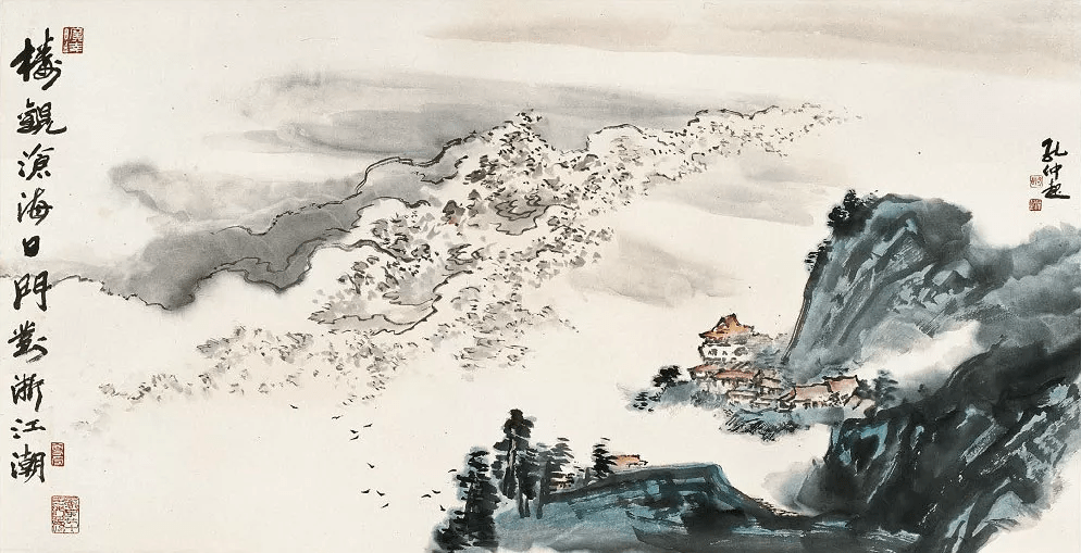 当代杰出的山水画大家孔仲起作品欣赏