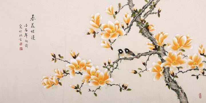 工笔花鸟画技法都有哪些 bd3e351e00864bccbd79655ab43c5eba.jpeg