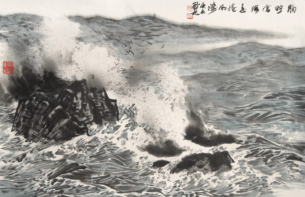 当代杰出的山水画大家孔仲起作品欣赏