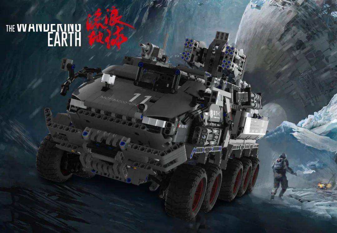 组装上这辆"真枪实弹"的cn171装甲运兵车,带你驶入"末日"的铁血浪漫!