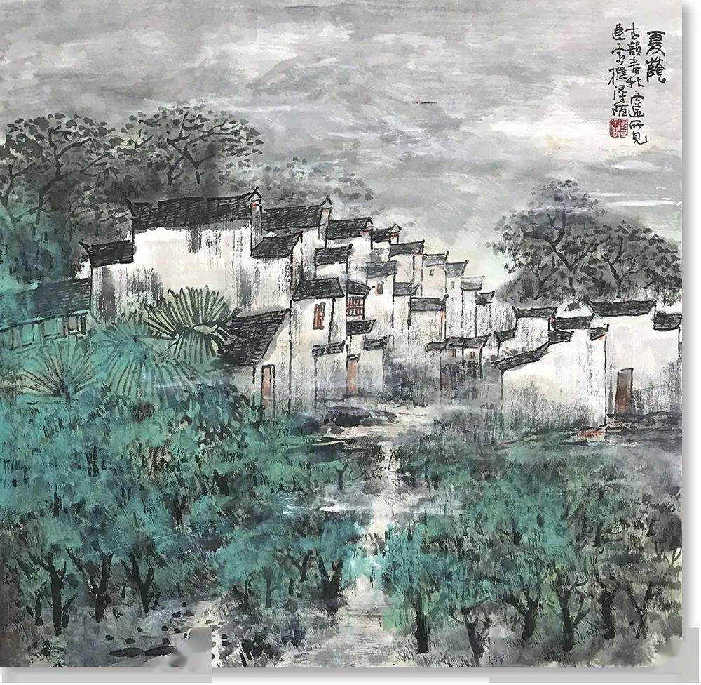 书画艺术1624期浔陌国画艺术作品欣赏