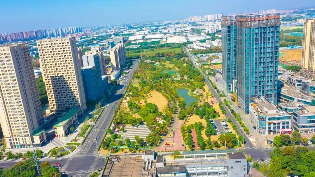 这个国庆央视打卡常州新北家门口的公园