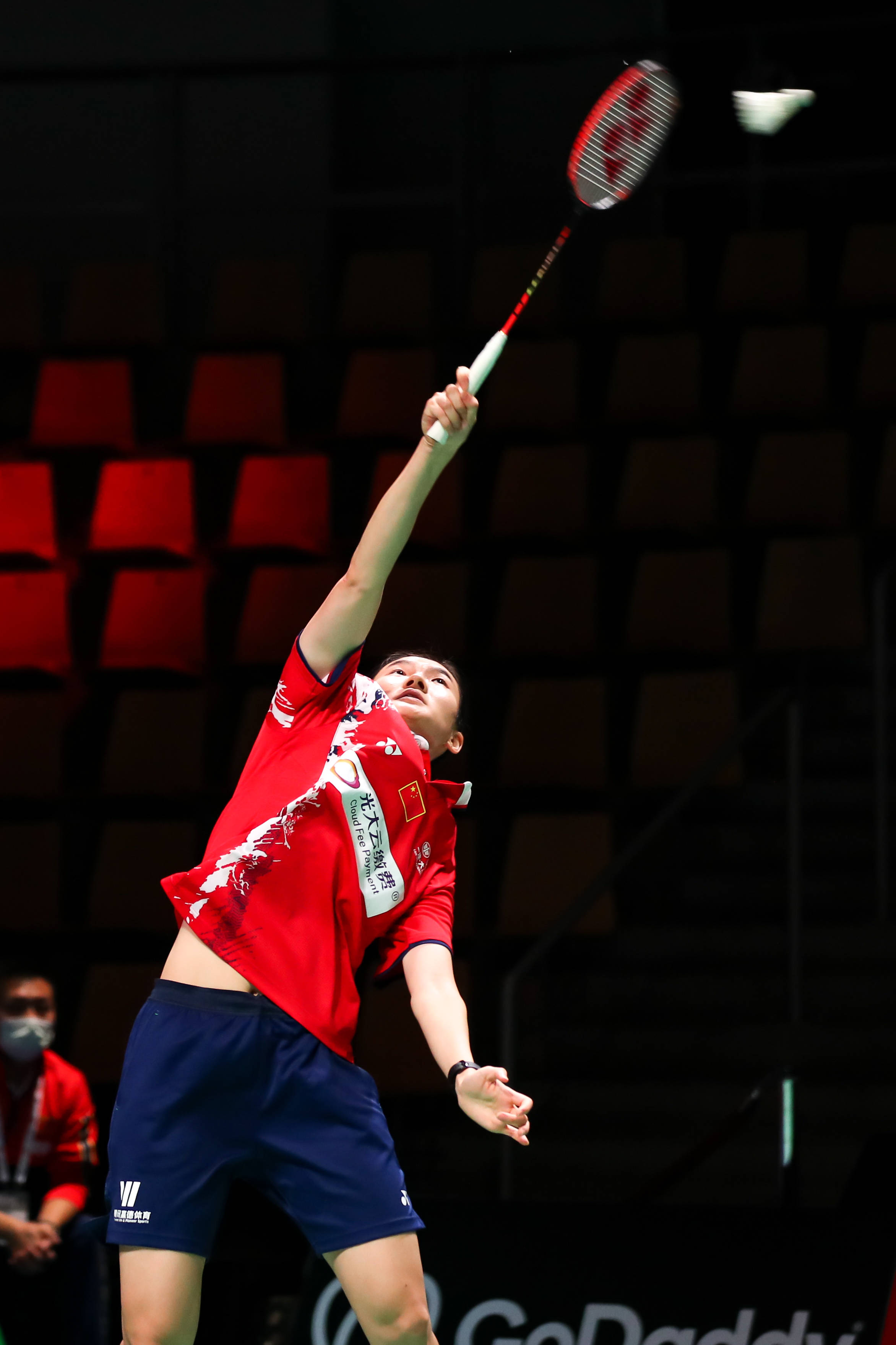 羽毛球尤伯杯小组赛中国队胜加拿大队