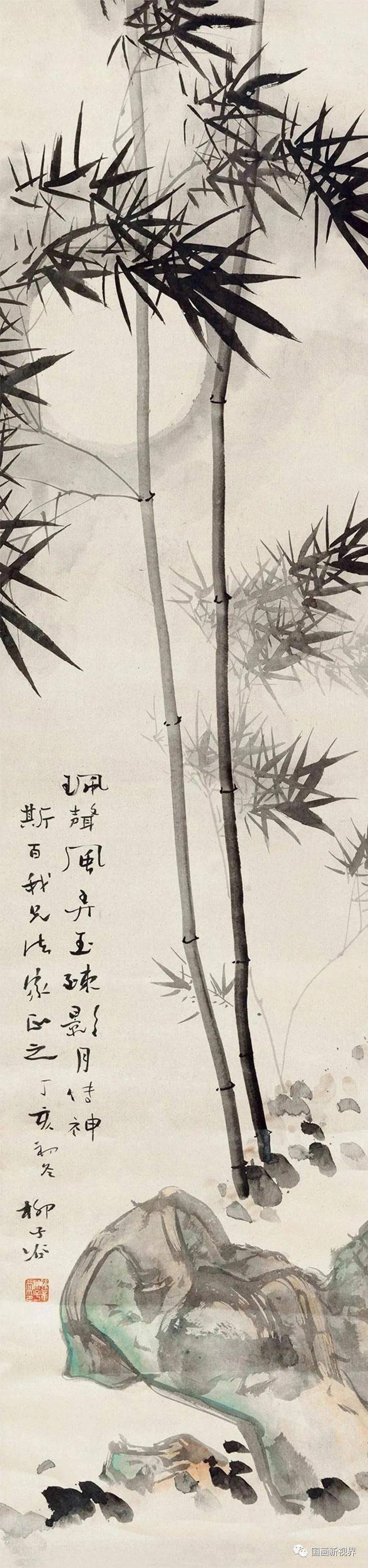画竹子的著名画家图片