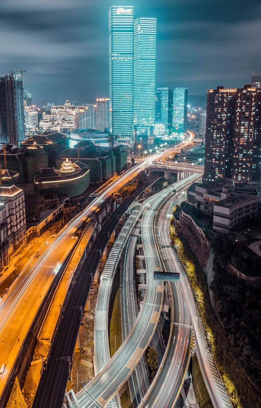 贵阳高坡夜景图片