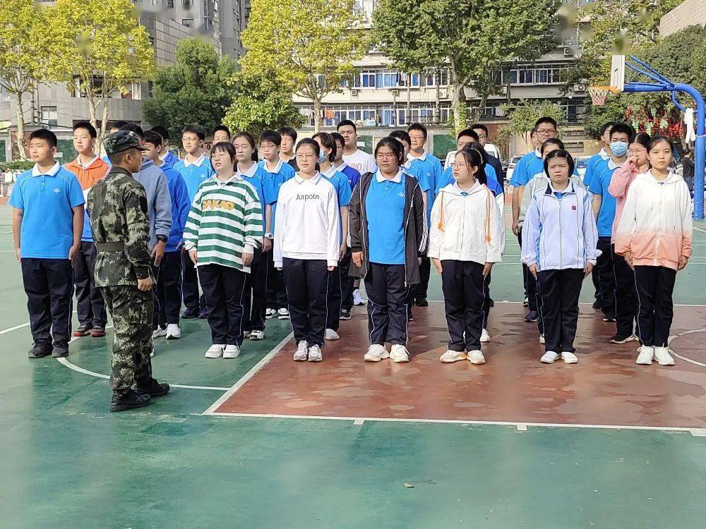 武汉市第二十六中学2021年新生军训纪实