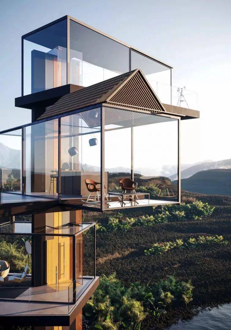 给你一栋这样的房子,你敢住吗?_玻璃