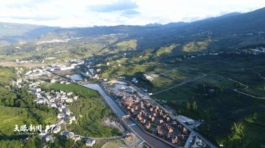 走进乡村旅游重点村镇水城区米箩镇倮么村产业发展绘就活力新村