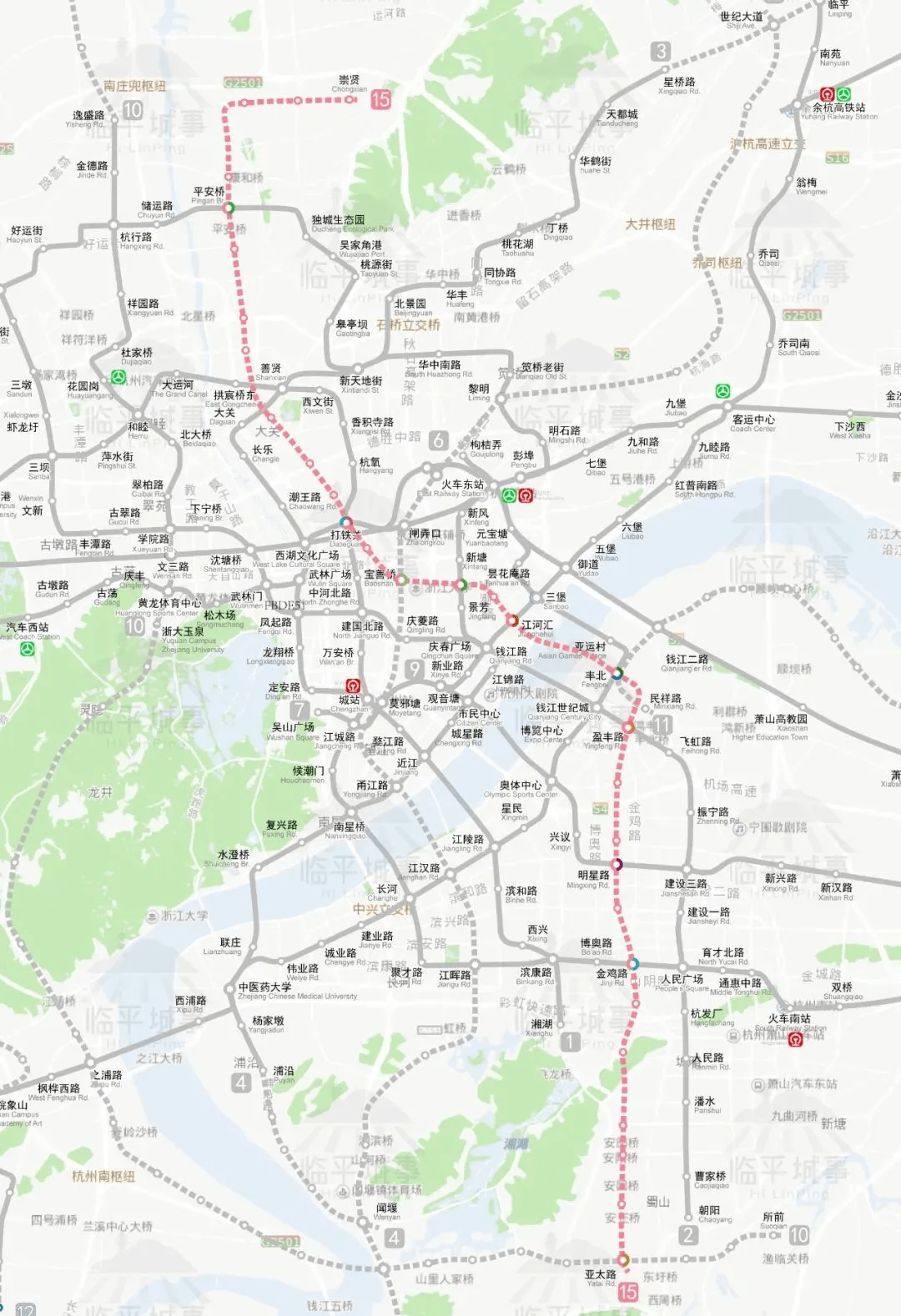 杭州2035年交通规划出炉,新增多条地铁线路,附最新解读!
