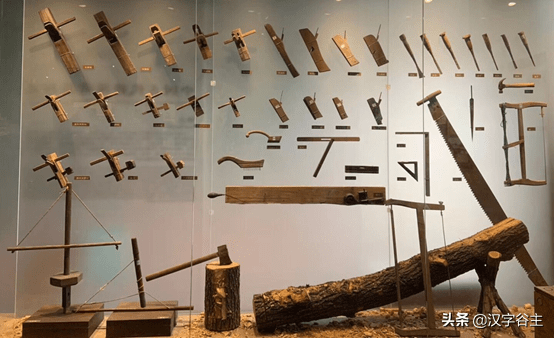 认识一下不同的"木工工具" ◇ 北京古代建筑博物馆▲ 认识一下木制