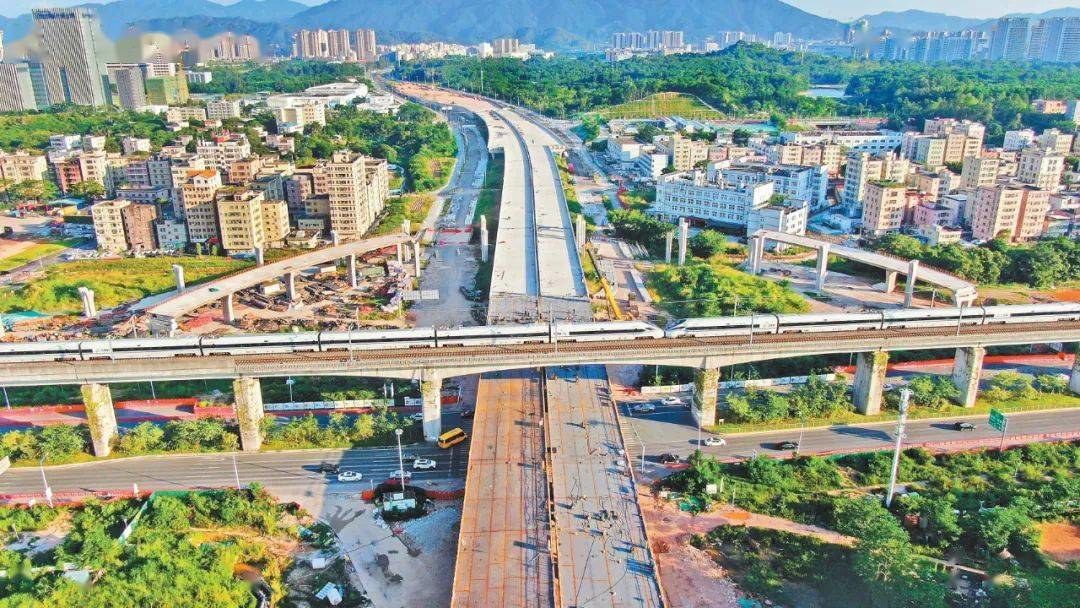 深圳都市圈轨道交通建设进入快车道,未来五年将进入城际铁路建设