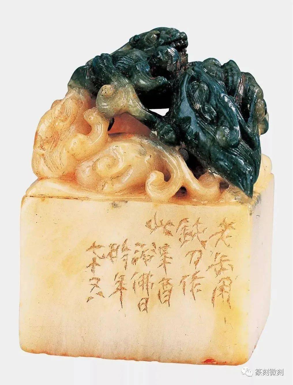 吴昌硕边款的真面目,放大看的才清晰!