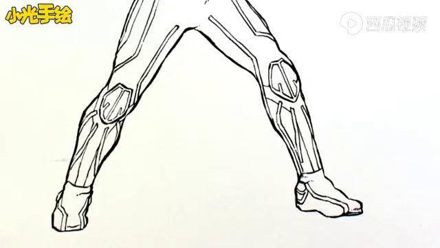 雷杰多奥特曼全身版涂色教程来了!全身都是细节,快来一起画!