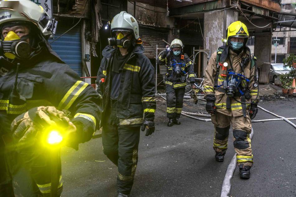 图集|台湾近26年最严重火灾已致46死,或人为纵火