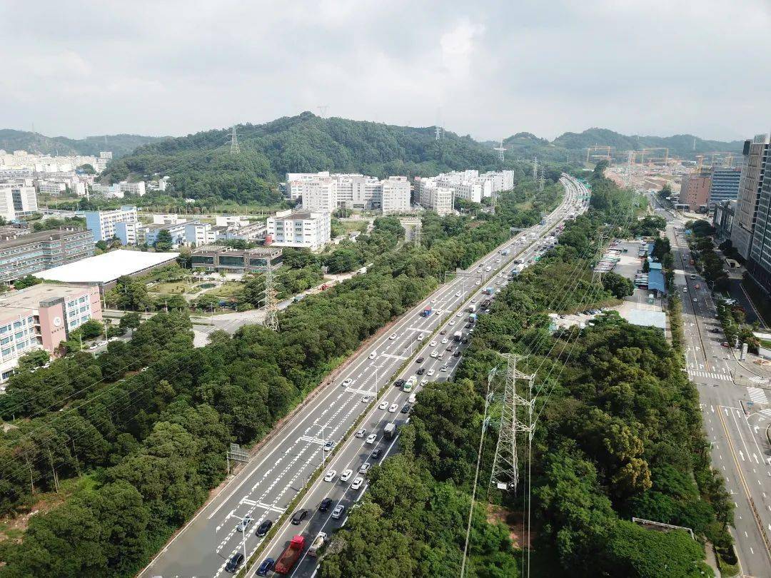 横跨龙华的这条高速改扩建年底全面开工_深圳