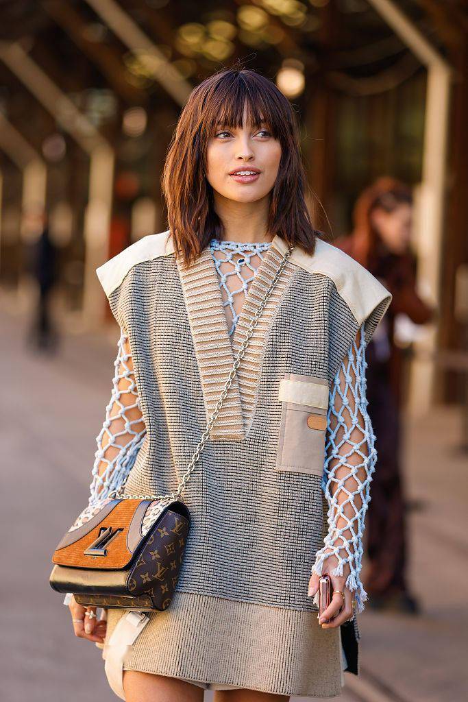 斯德哥尔摩 微微露肤的小性感 镂空针织衫实穿又时髦~