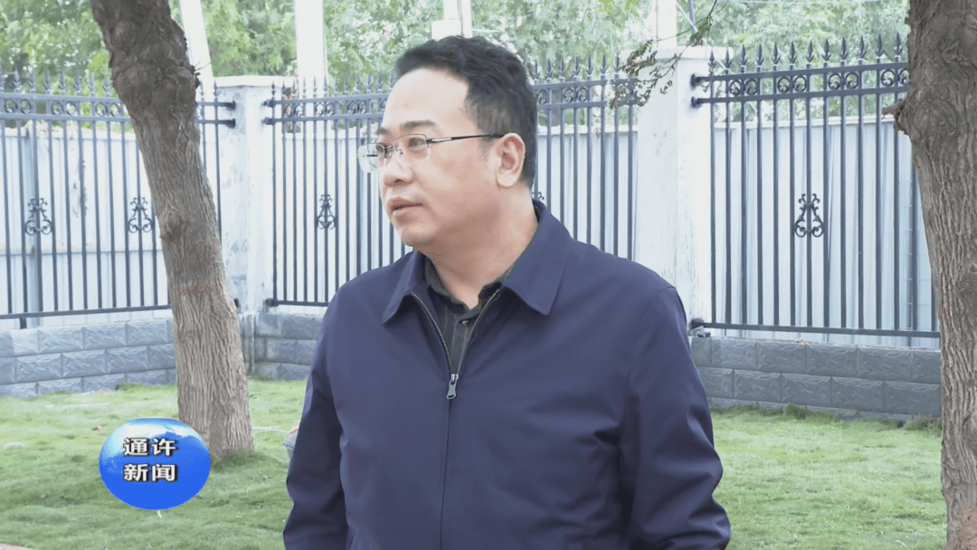 张云涛督导中国开封第39届菊花文化节通许分会场筹备工作进展情况